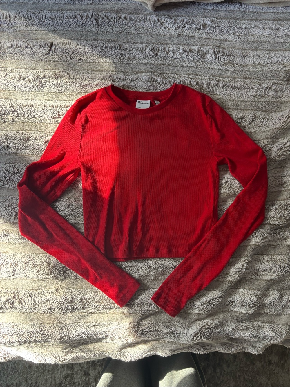 Aritzia TNA homestretch crop top